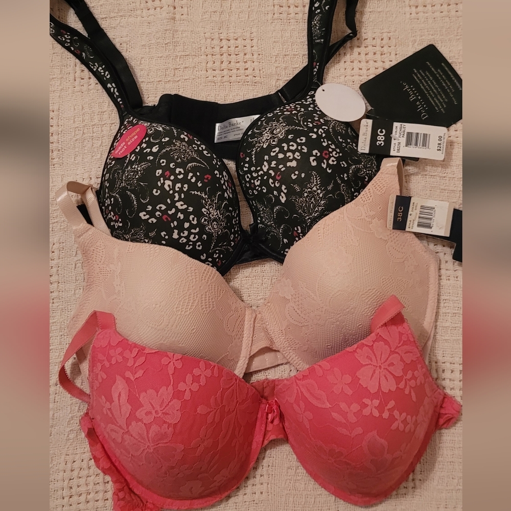 NWT 38C Padded Underwire Bras